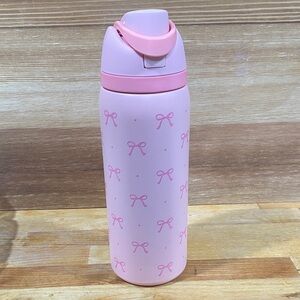 Pink Bow  Water Bottle